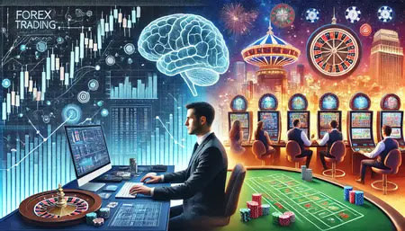 Jogos de casino e Forex