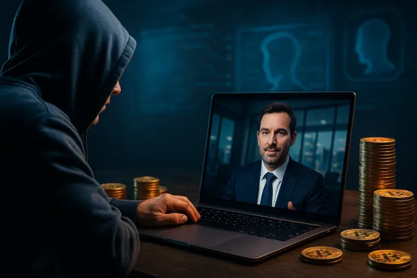 Identidade manipulada cripto