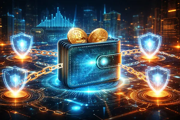 flujo datos blockchain